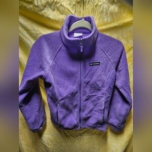 Girls' Columbia Fleece Jacket Size L 14/16
